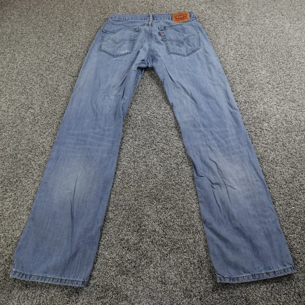 Levis Jeans Mens 32X34 Light Blue Denim Pants 559 Relaxed Straight Baggy Grunge‎